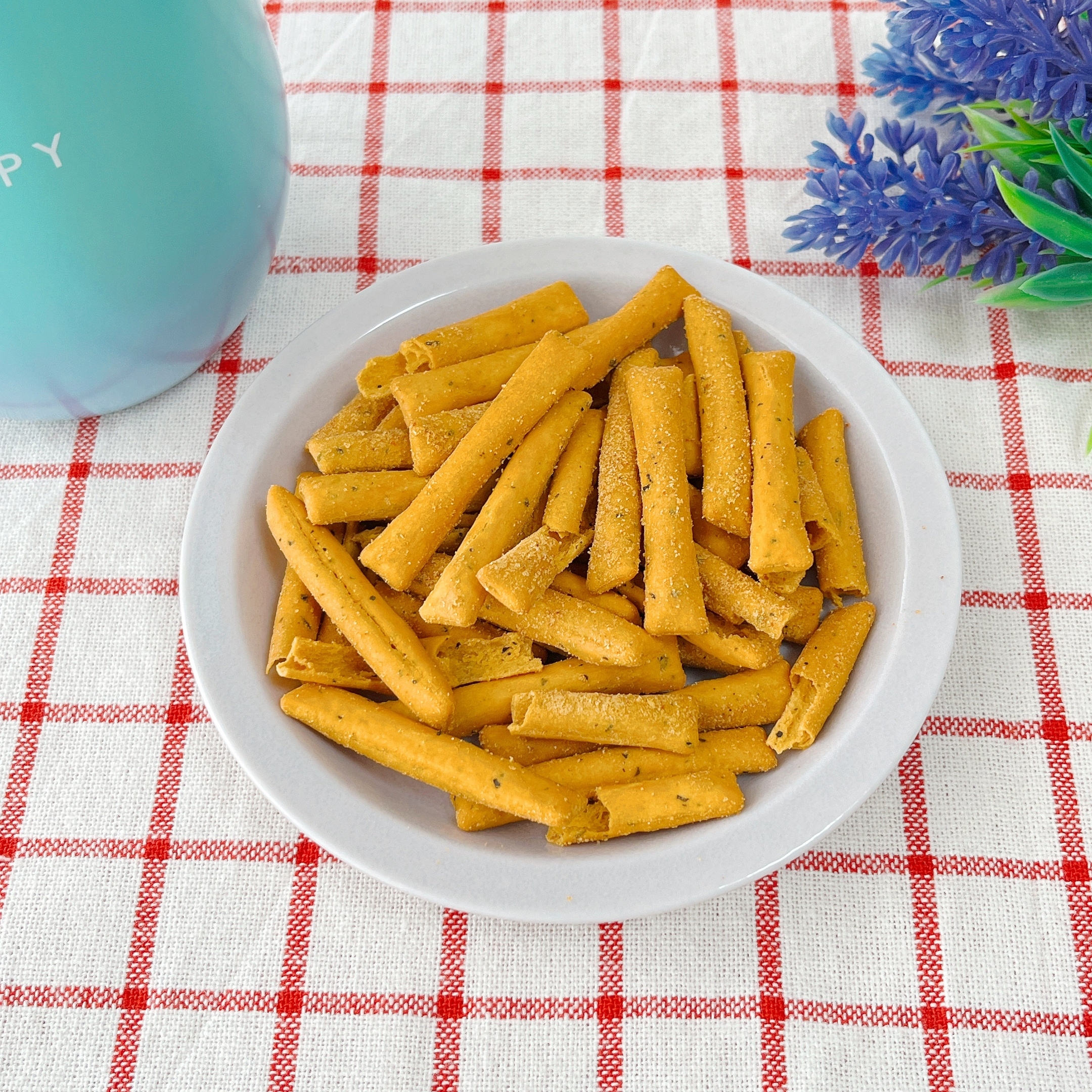 ローソン】ガリガリ旨くて止まらん〜！168円の「無限スナック」指まで