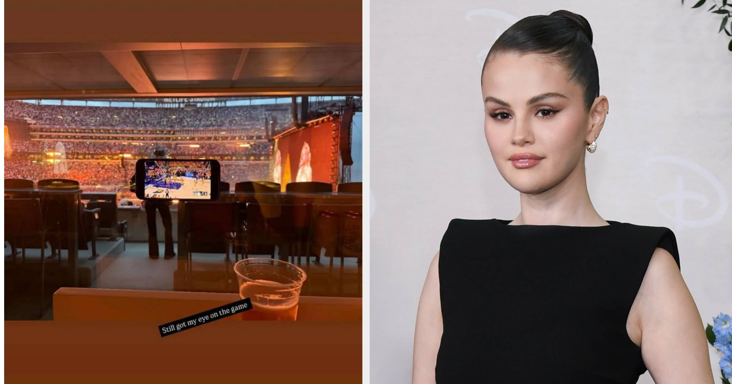 Selena Gomez Watched A Basketball Game At Beyoncé's Concert, And People Have Thoughts