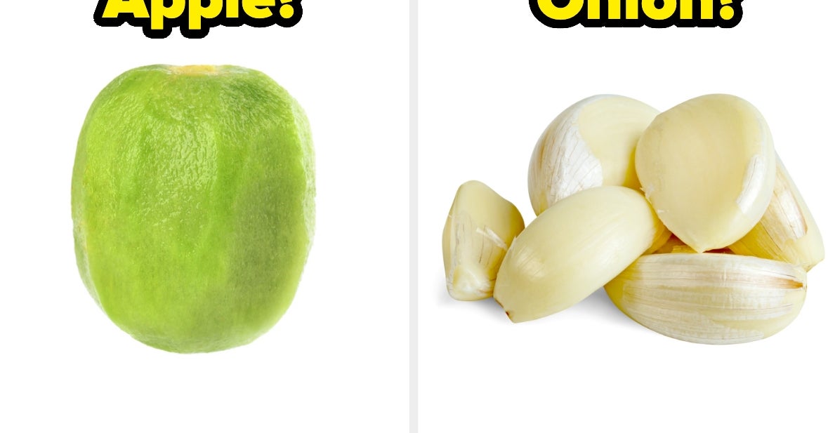 Only True Foodies Can Identify These Peeled Fruits And Vegetables