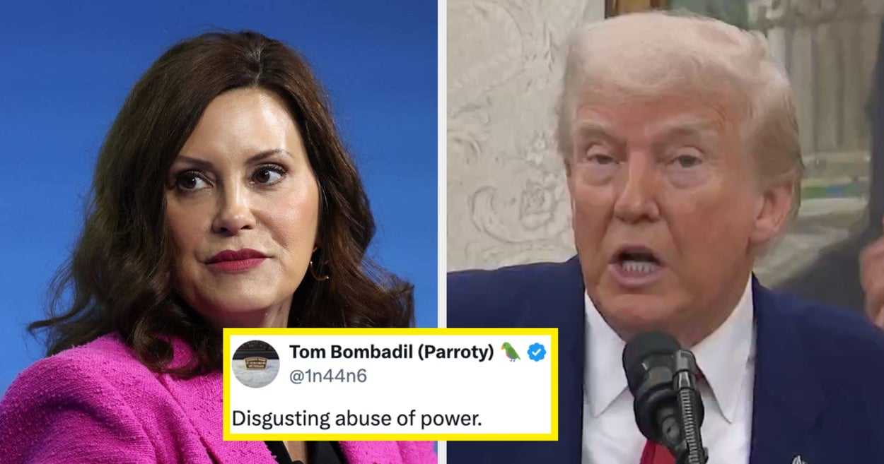 Trump Said He Would "Take A Look" At Pardons For The Men Who Plotted To Kidnap Governor Gretchen Whitmer
