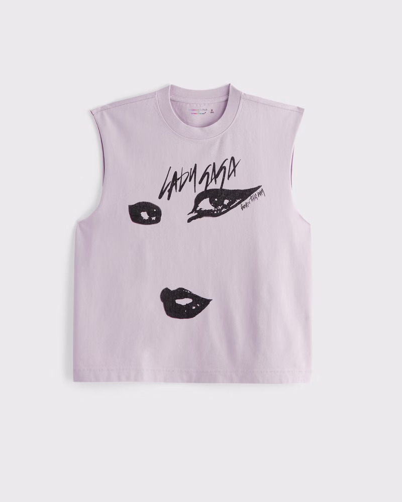 The light purple Lady Gaga tank