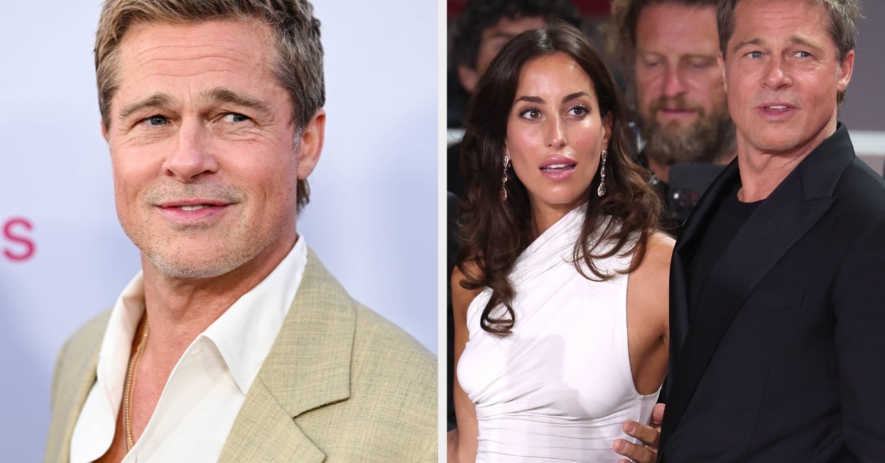 Brad Pitt Made A Super Rare Comment About His Girlfriend