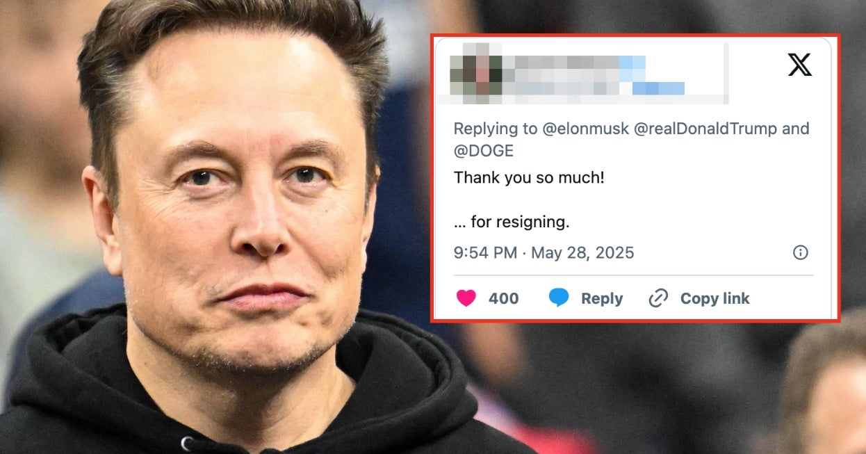 The Internet Is Seriously Not Holding Back After Elon Musk Announced He's Leaving Government