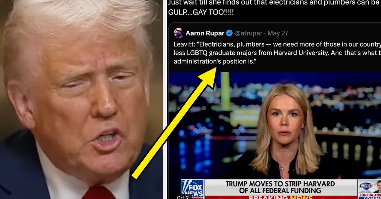 4 Million People Have Watched Karoline Leavitt's Bizarre Attack On Harvard's "LGBTQ Graduate Majors"
