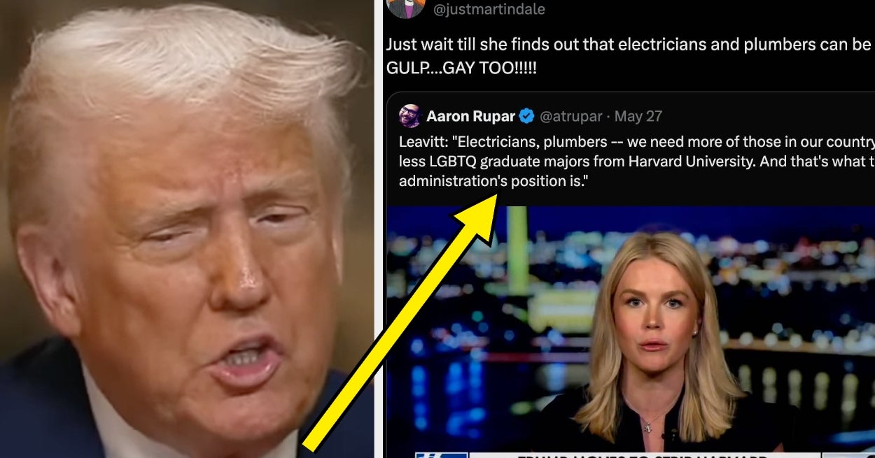4 Million People Have Watched Karoline Leavitt's Bizarre Attack On Harvard's "LGBTQ Graduate Majors"