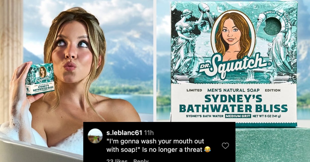 Sydney Sweeney Just Transformed Her Bath Water Into Soap And The Internet Is...Conflicted