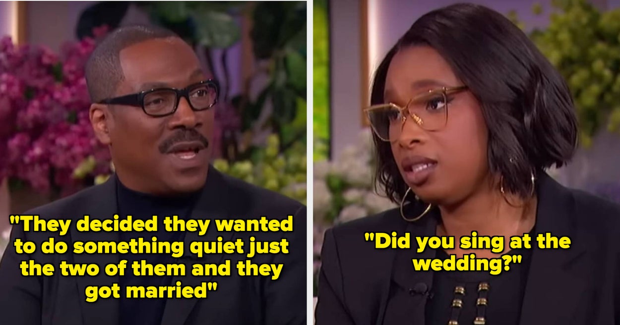 Jennifer Hudson Is Going Viral For "Not Listening" To Eddie Murphy In A Seriously Awkward Interview