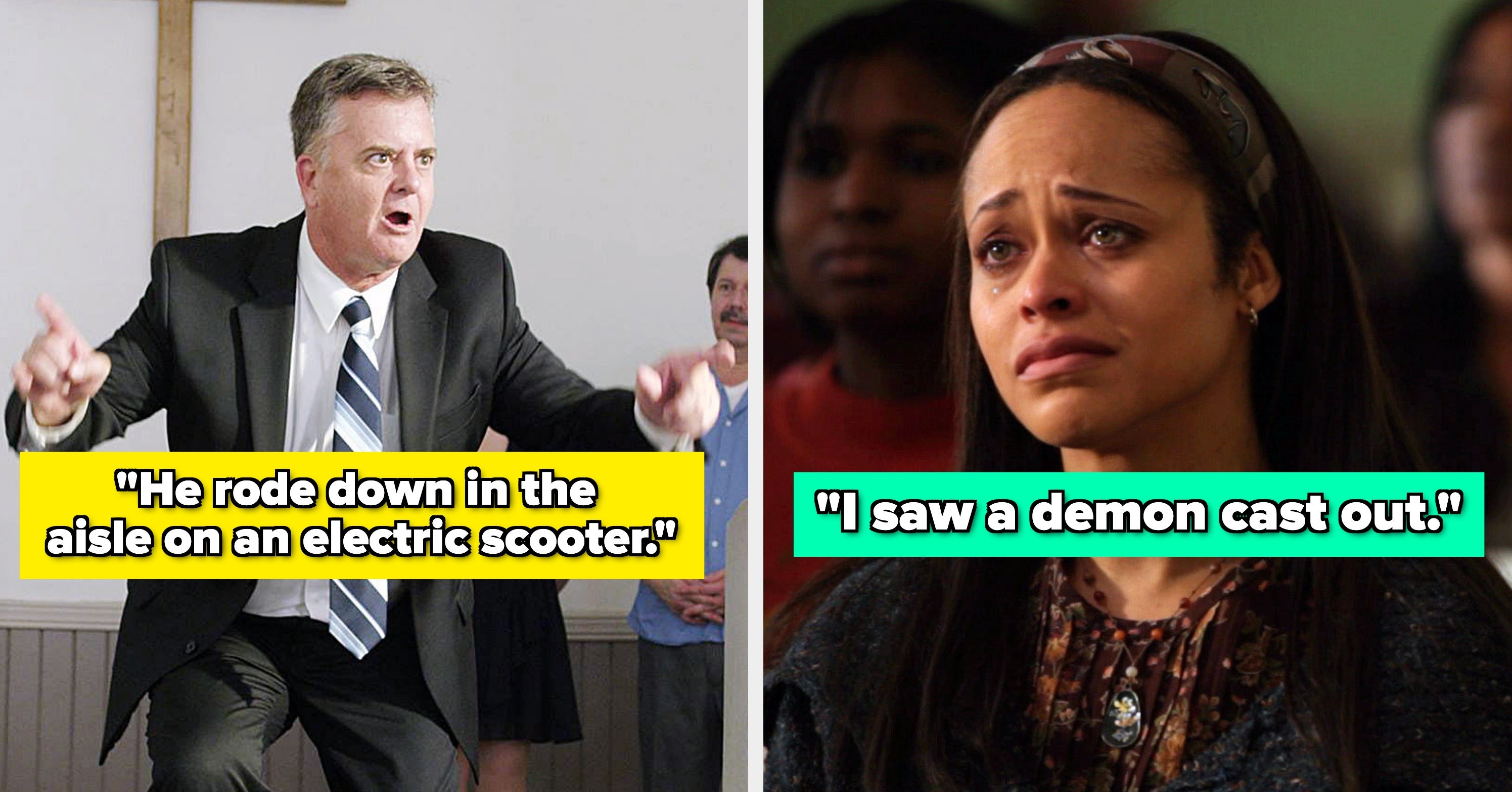 People Are Sharing The Wildest, Unholy, And Downright Unhinged Things They've Seen In Church
