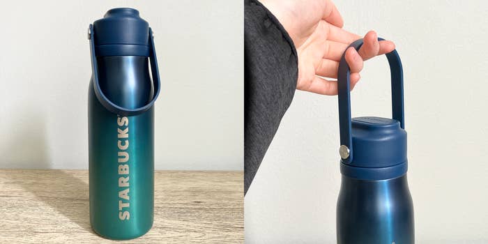 スタバ新作】まるで海のような「高見えボトル」に一目惚れ