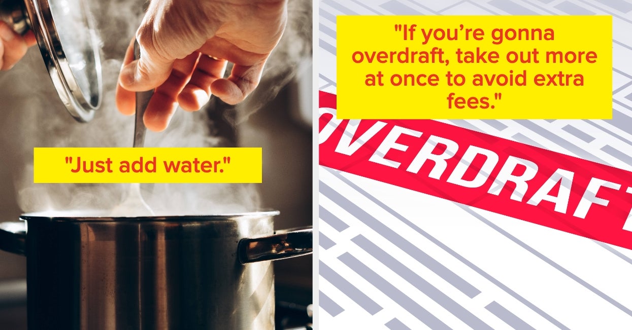 People Are Sharing The Things Poor People Do That Only Poor People Understand