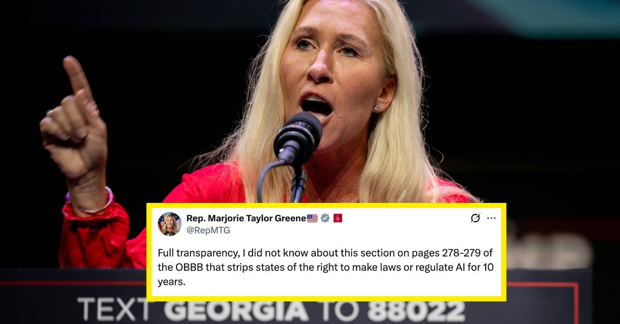 Marjorie Taylor Greene Seemingly Admitted She Hadn't Read The "Big, Beautiful" Bill Before Voting For It