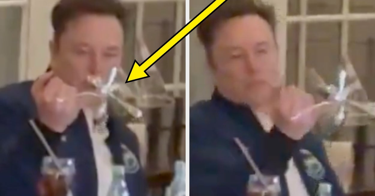 Elon Musk Is NOT Happy After People Said This Clip Of Him Playing With Forks Looks Like He's On Drugs