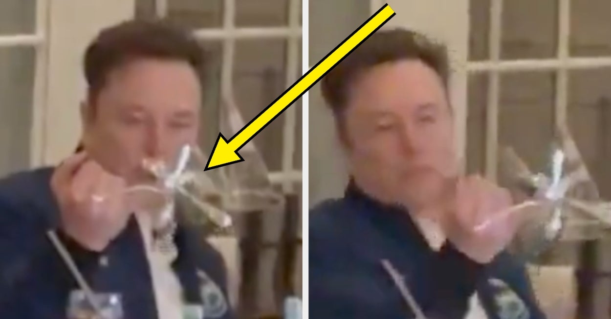 Elon Musk Is NOT Happy After People Said This Clip Of Him Playing With Forks Looks Like He's On Drugs