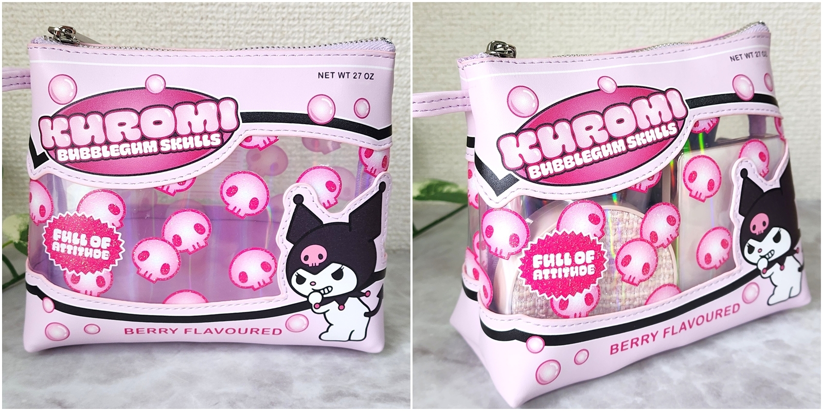 プラザさん、このデザインは反則だよ…！クロミちゃんの「大容量ポーチ