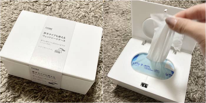 CAINZ(カインズ)おすすめの便利グッズ「厚手タイプも使えるウェットシートケース」