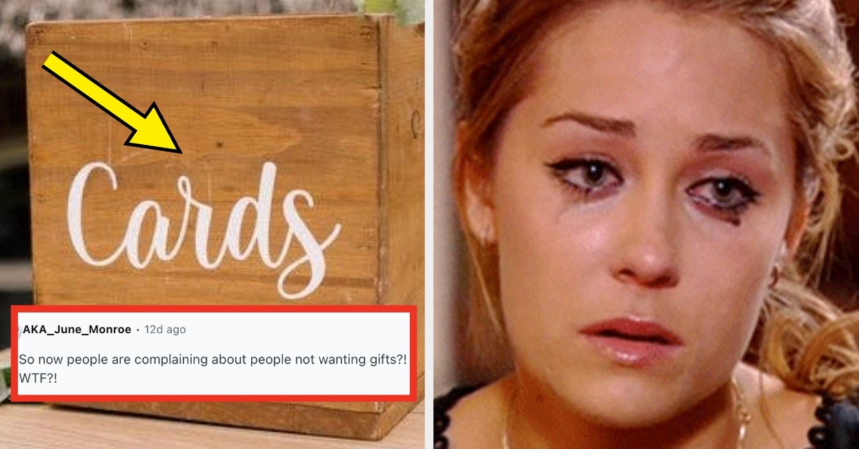The Internet Is Having A Meltdown Over This Couple Who Refused Wedding Gifts