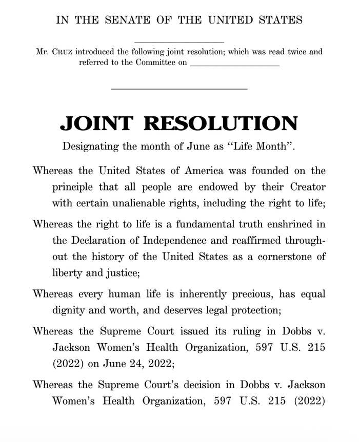 GOP Pushes Life Month As LGBTQ Protections Fade