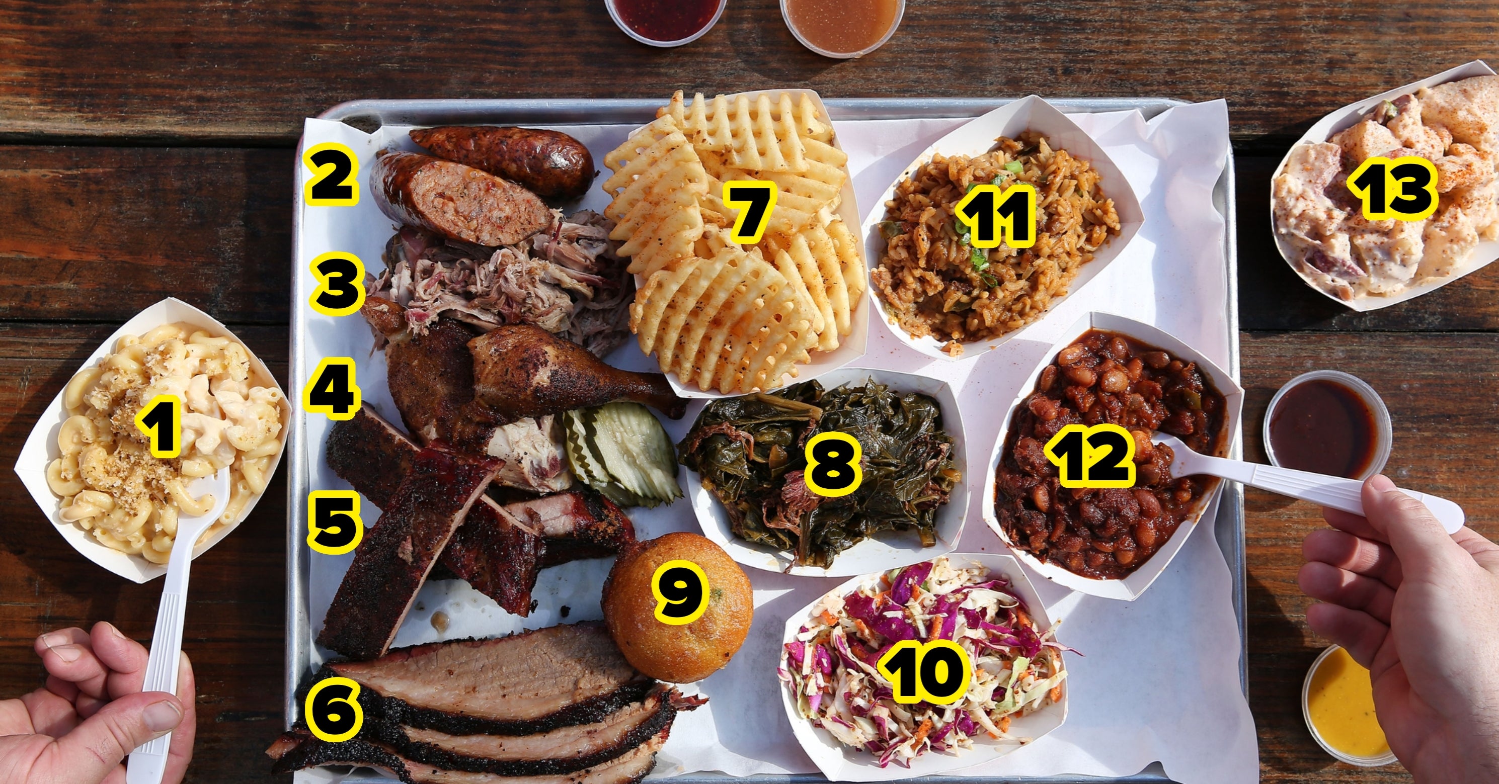 POV: You're at a BBQ — what are you eating first?