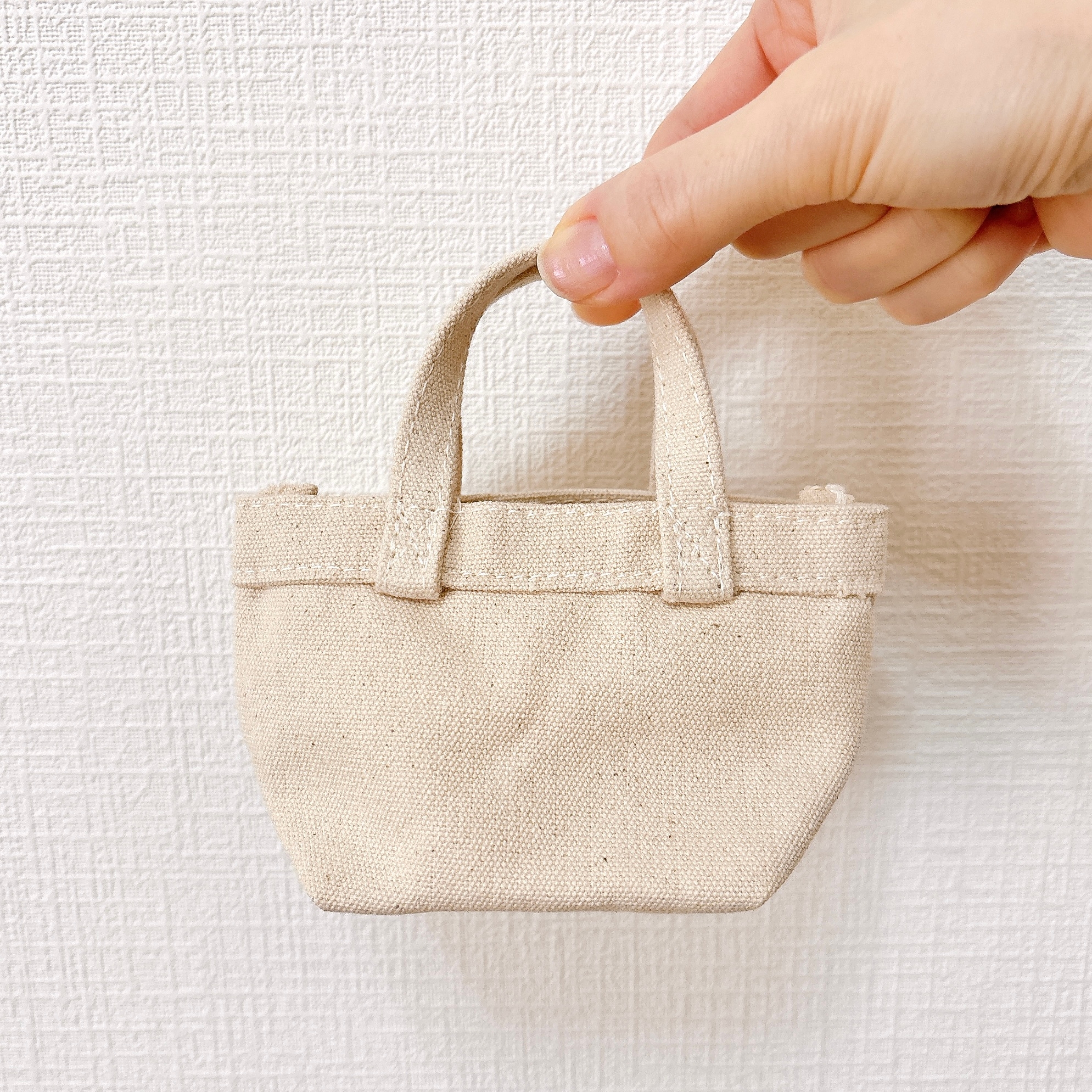 無印良品「ミニ 帆布 トートバッグ」
