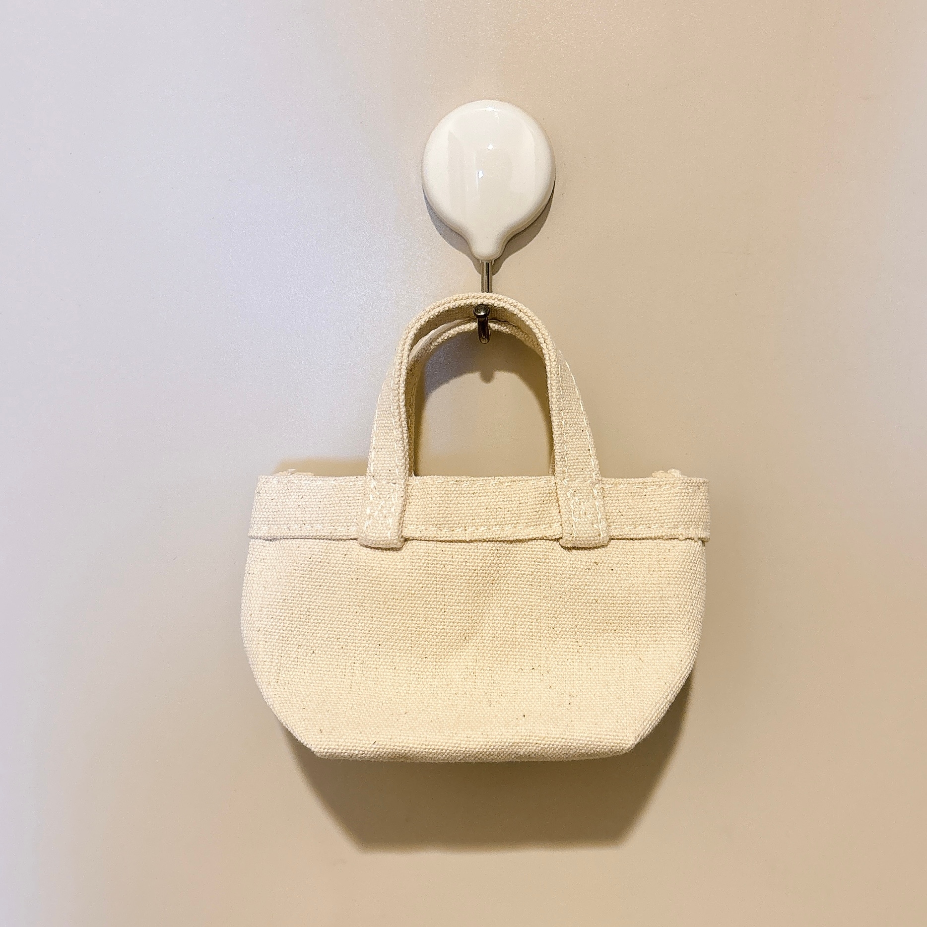 無印良品「ミニ 帆布 トートバッグ」