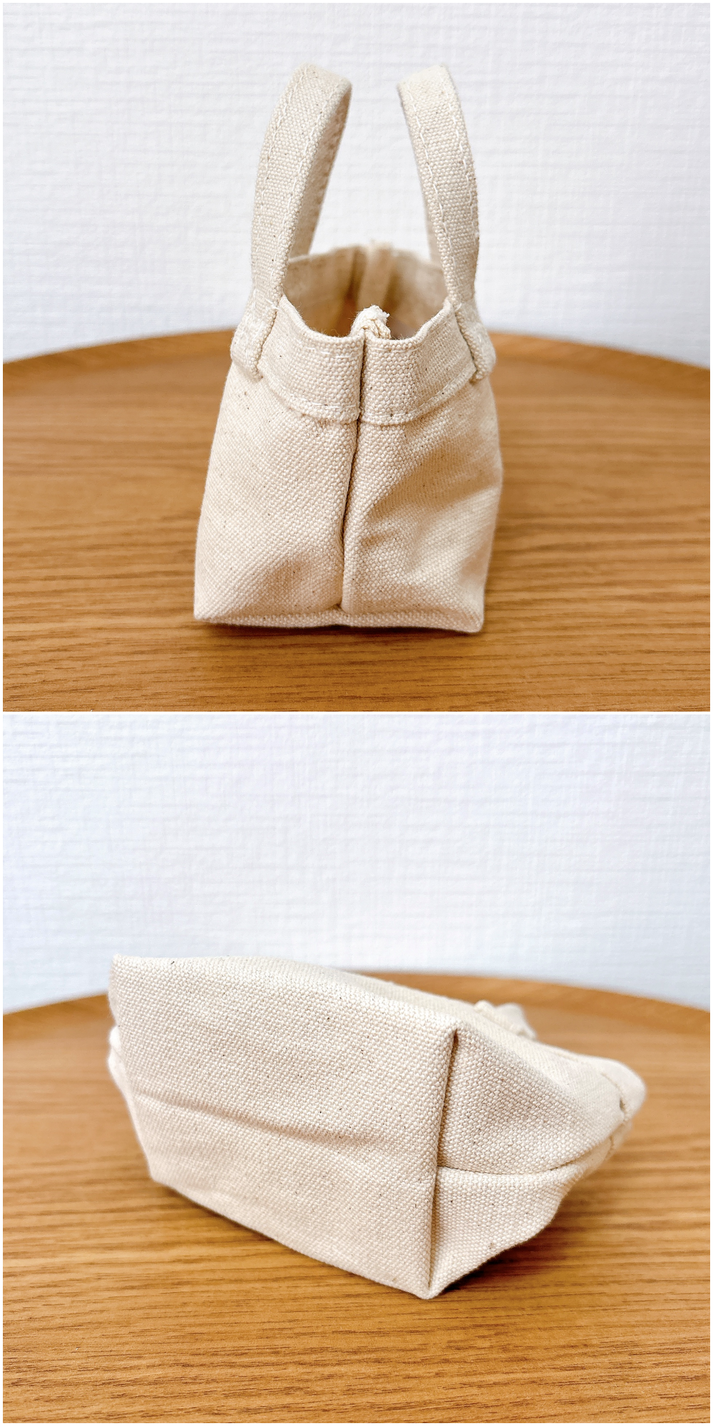 無印良品「ミニ 帆布 トートバッグ」