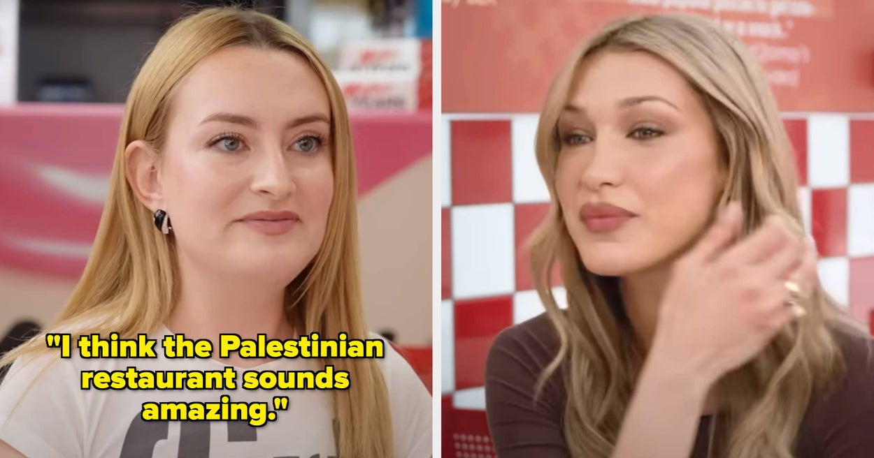Amelia Dimoldenberg Is Being Praised For Repeatedly Acknowledging Bella Hadid’s Palestinian Identity Amelia Dimoldenberg Is Being Praised For Repeatedly Acknowledging Bella Hadid’s Palestinian Identity