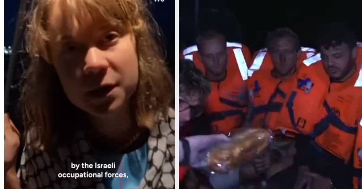 Greta Thunberg Intercepted By Israel In Boat To Gaza