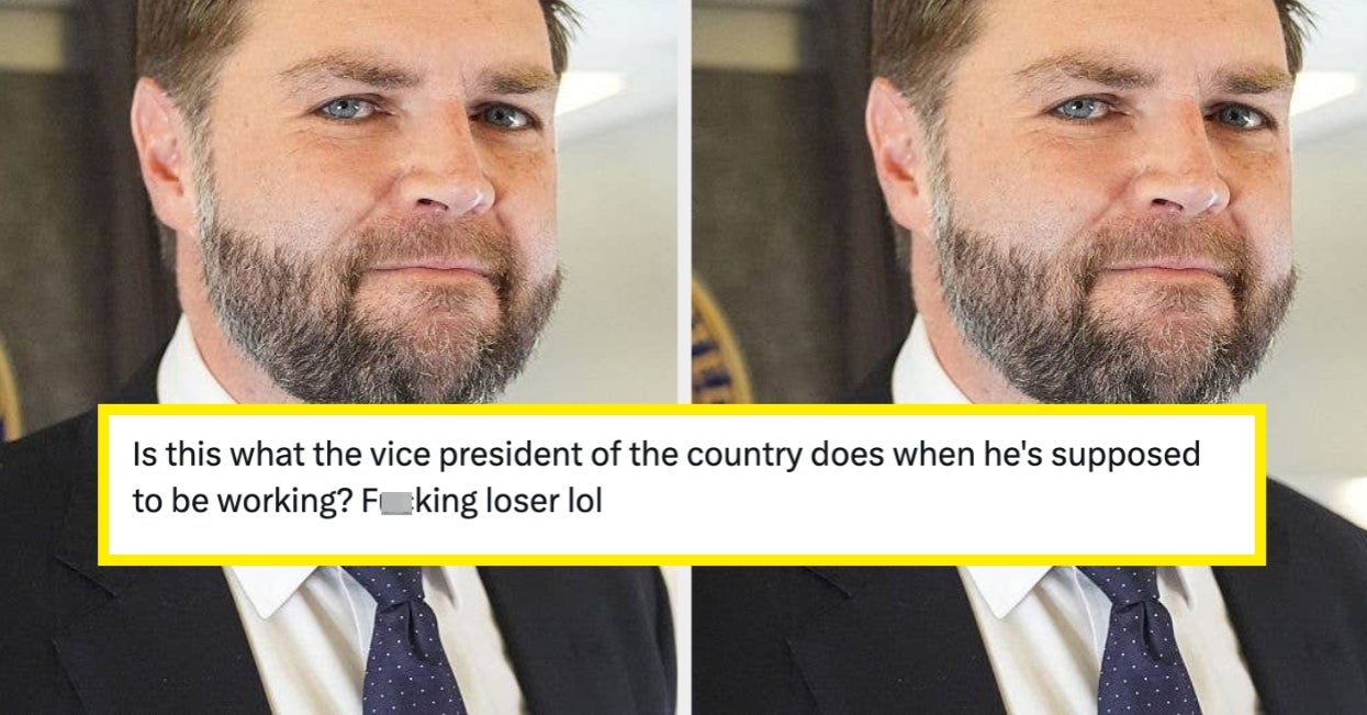 JD Vance Got So Upset About A Fashion Writer Roasting His Outfit That He Joked About Deporting Him