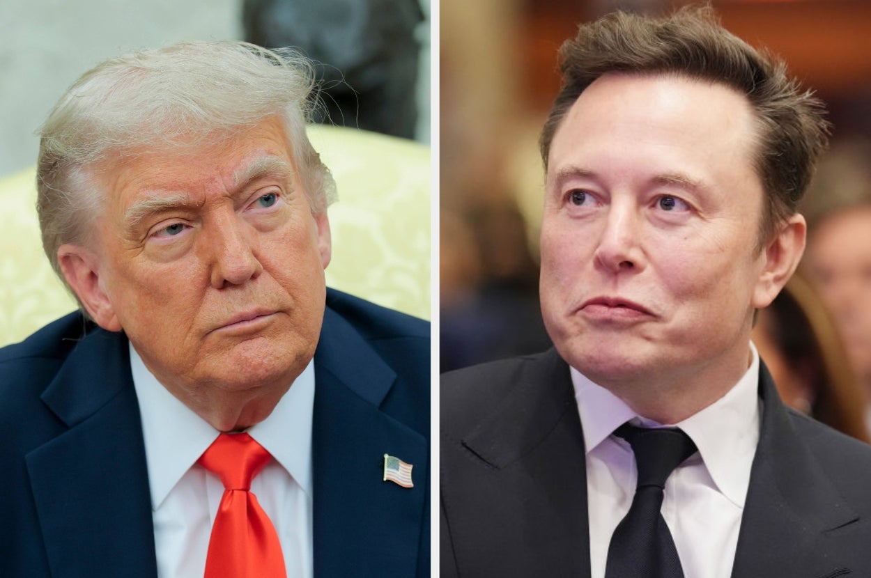 Elon Musk Just Responded To A Video Of Trump With A Single Emoji, And These Two Really Are So, So Dramatic