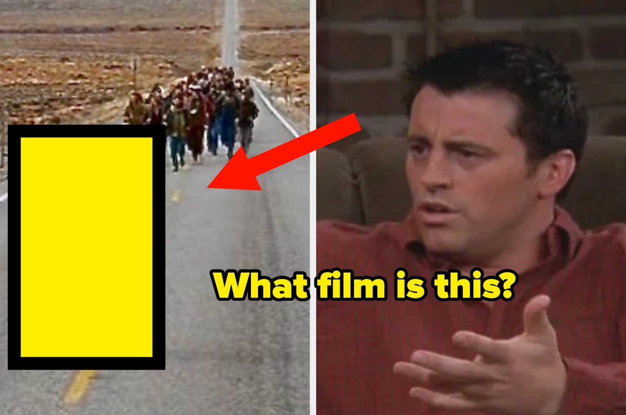 Anybody Who Recognises 8 /12 Movie Scenes With A Character Blocked Out Is A Film Buff