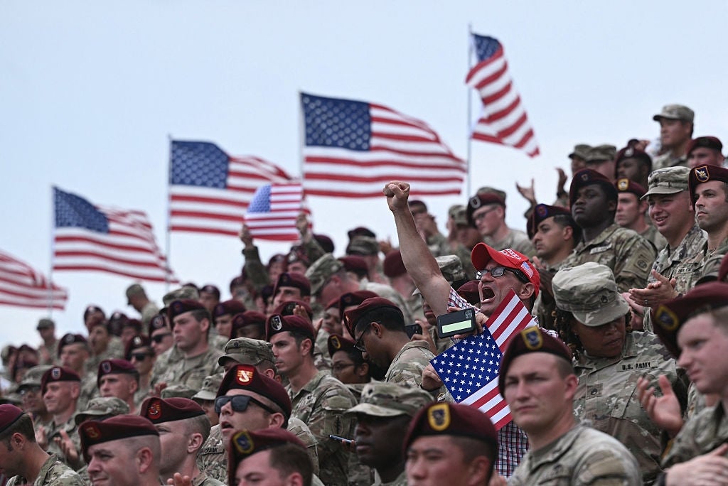Troops Cheering 19 US Military Members Share Thoughts On Donald Trump
