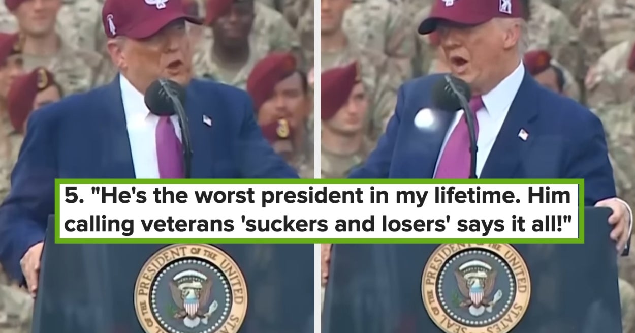US Military Members Are Getting Candid About Trump — Here's What They Had To Say