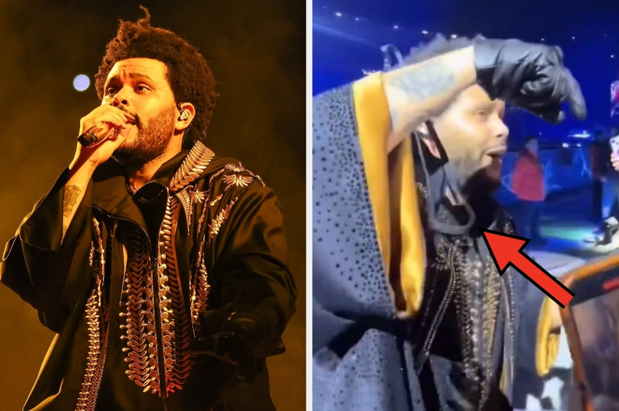 The Weeknd Looked So Grossed Out After A Fan Threw Their Underwear Directly At His Face During A Concert