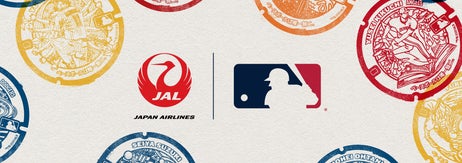 MLBとJALのコラボ画像（MLB）