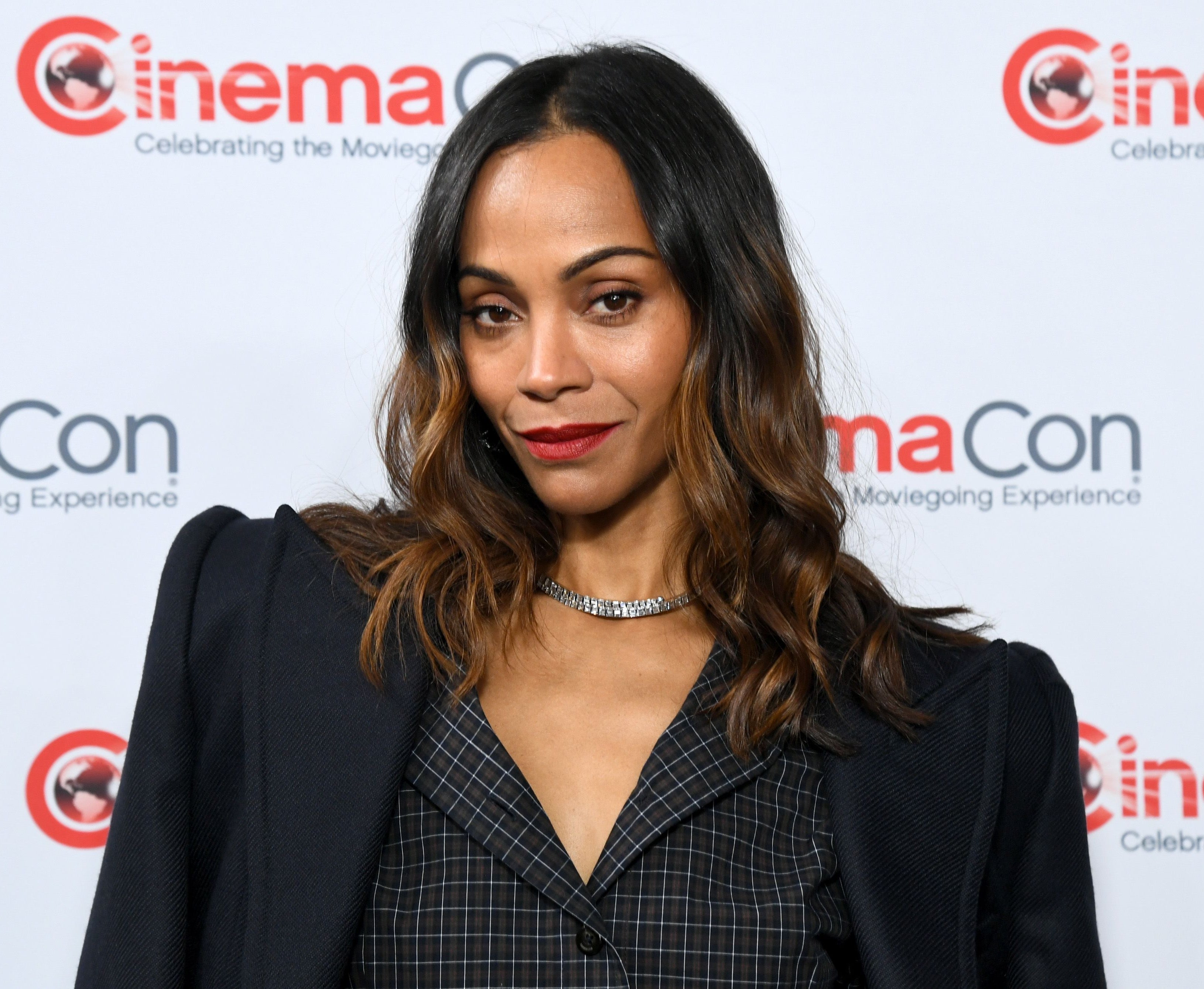 Zoe Saldaña at an event