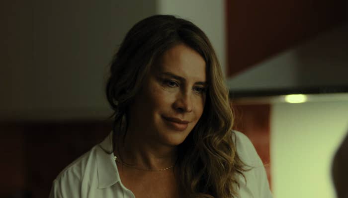 Karla Sofía Gascón in a movie scene
