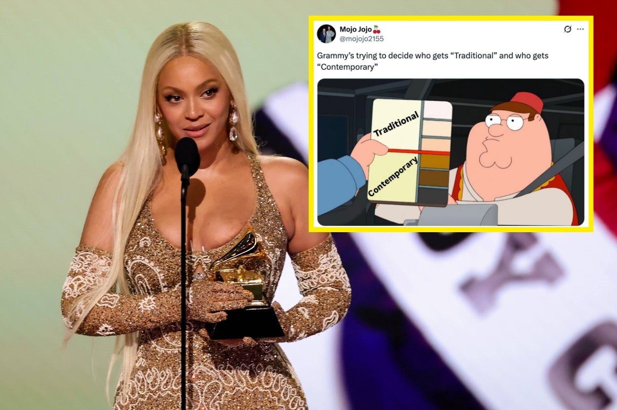 People Are Side-Eyeing The Grammys After They Announced A Pretty Significant Category Change Following Beyoncé’s Best Country Album Win