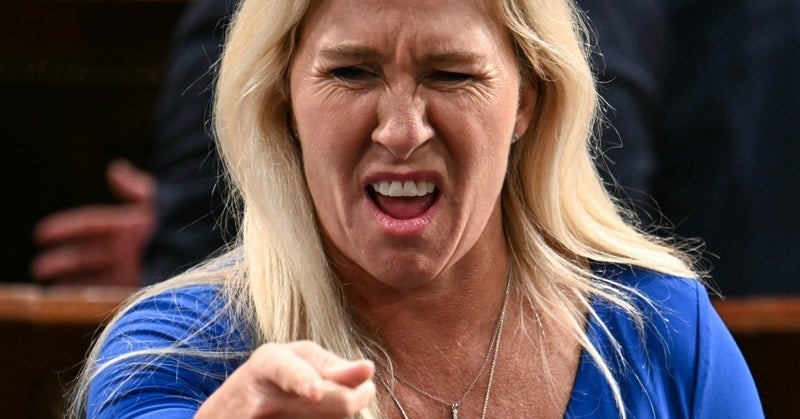 Marjorie Taylor Greene Is Feuding With A Fox News Host Over Who Is The Most “MAGA” Marjorie Taylor Greene Is Feuding With A Fox News Host Over Who Is The Most “MAGA”