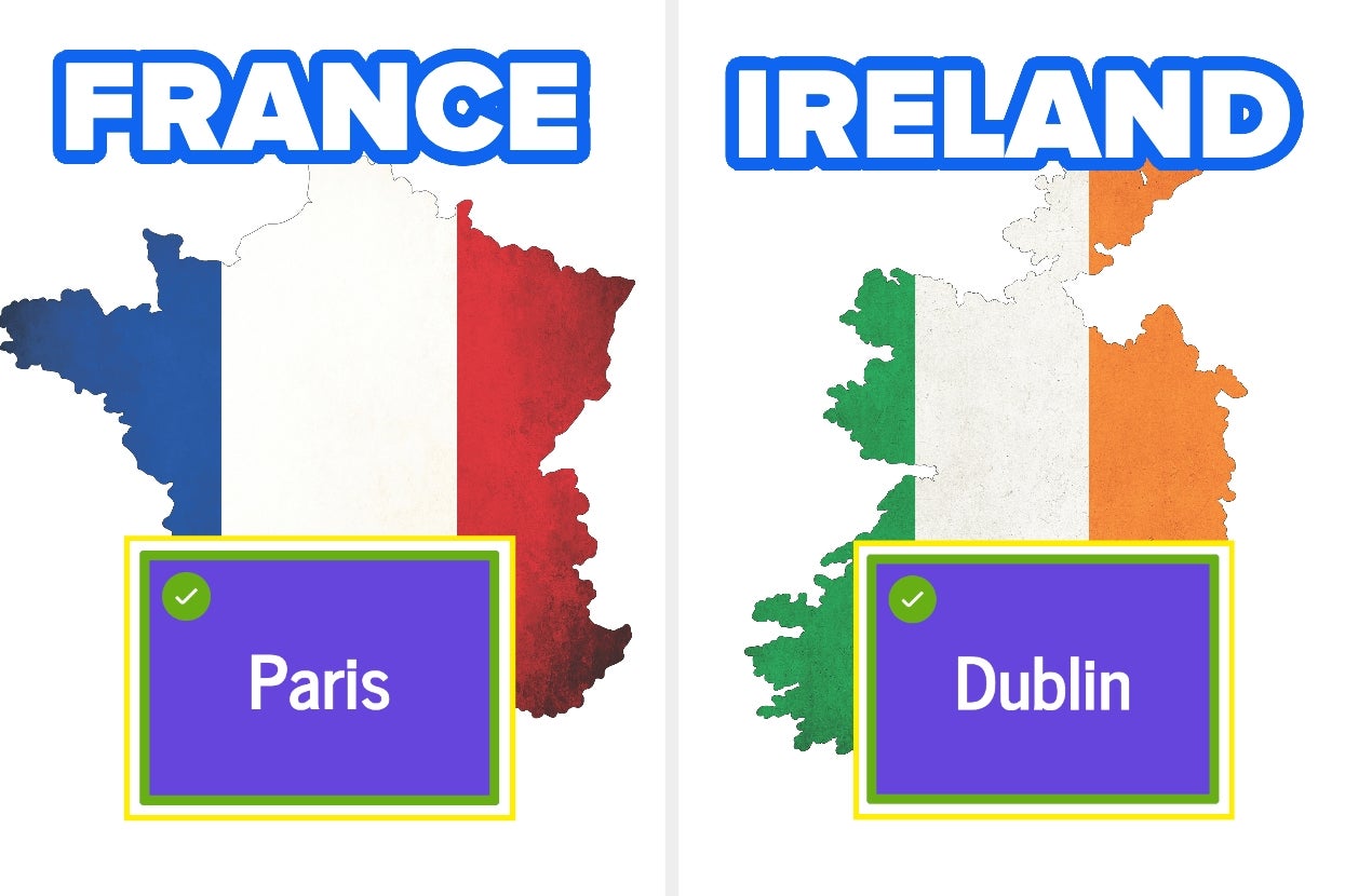 If You Can Guess 30/45 Of These Countries' Capitals, You Have More Geography Knowledge Than 95% Of People