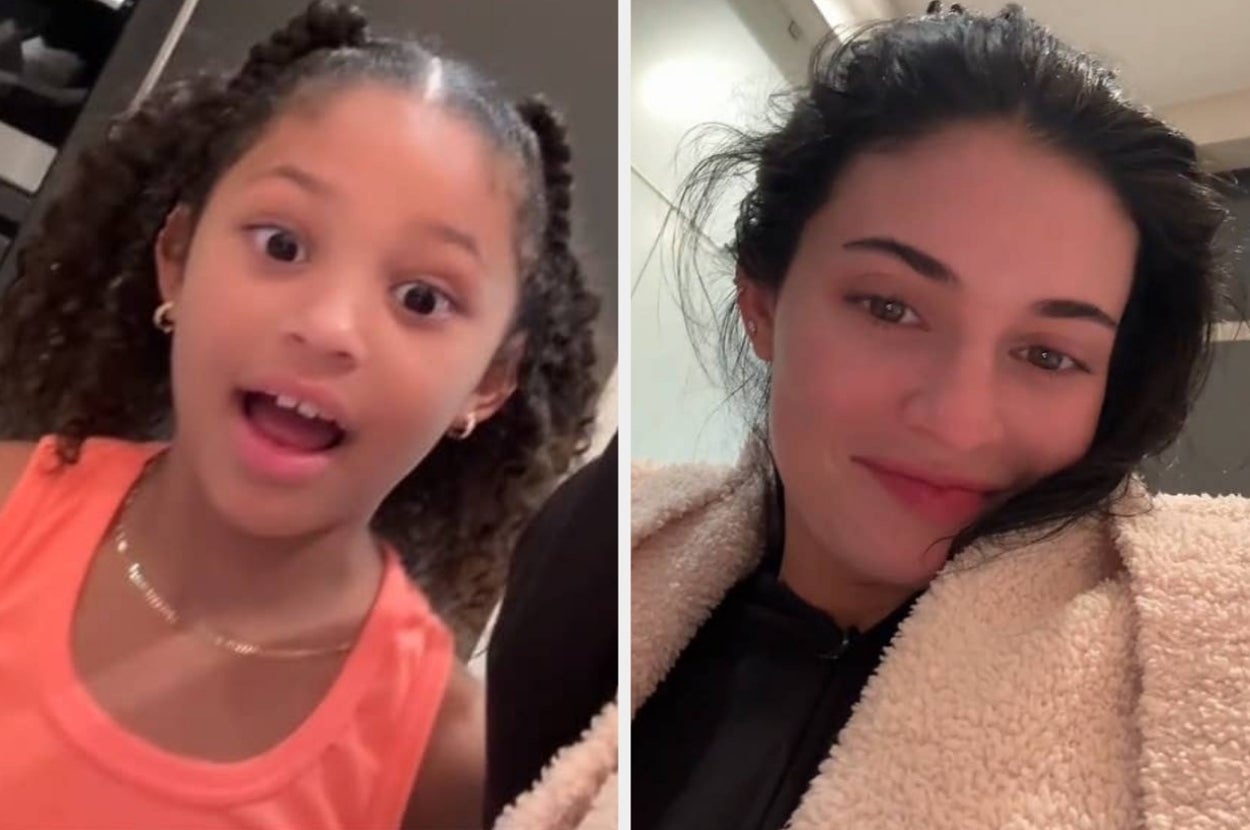 Kylie Jenner Showed Stormi How She Dressed During Her “King Kylie” Era, And Her Daughter Was Hilariously Unimpressed