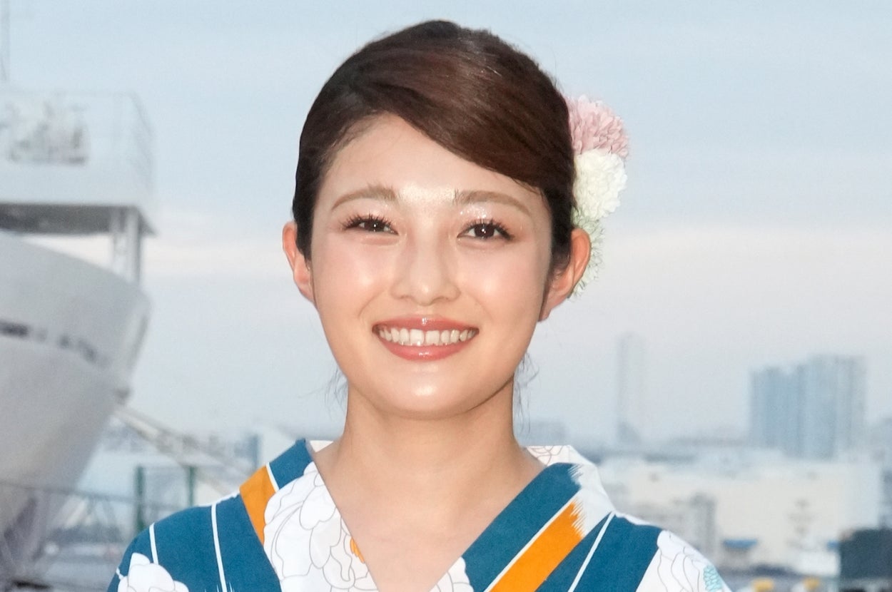 井上咲楽さん(時事通信フォト)