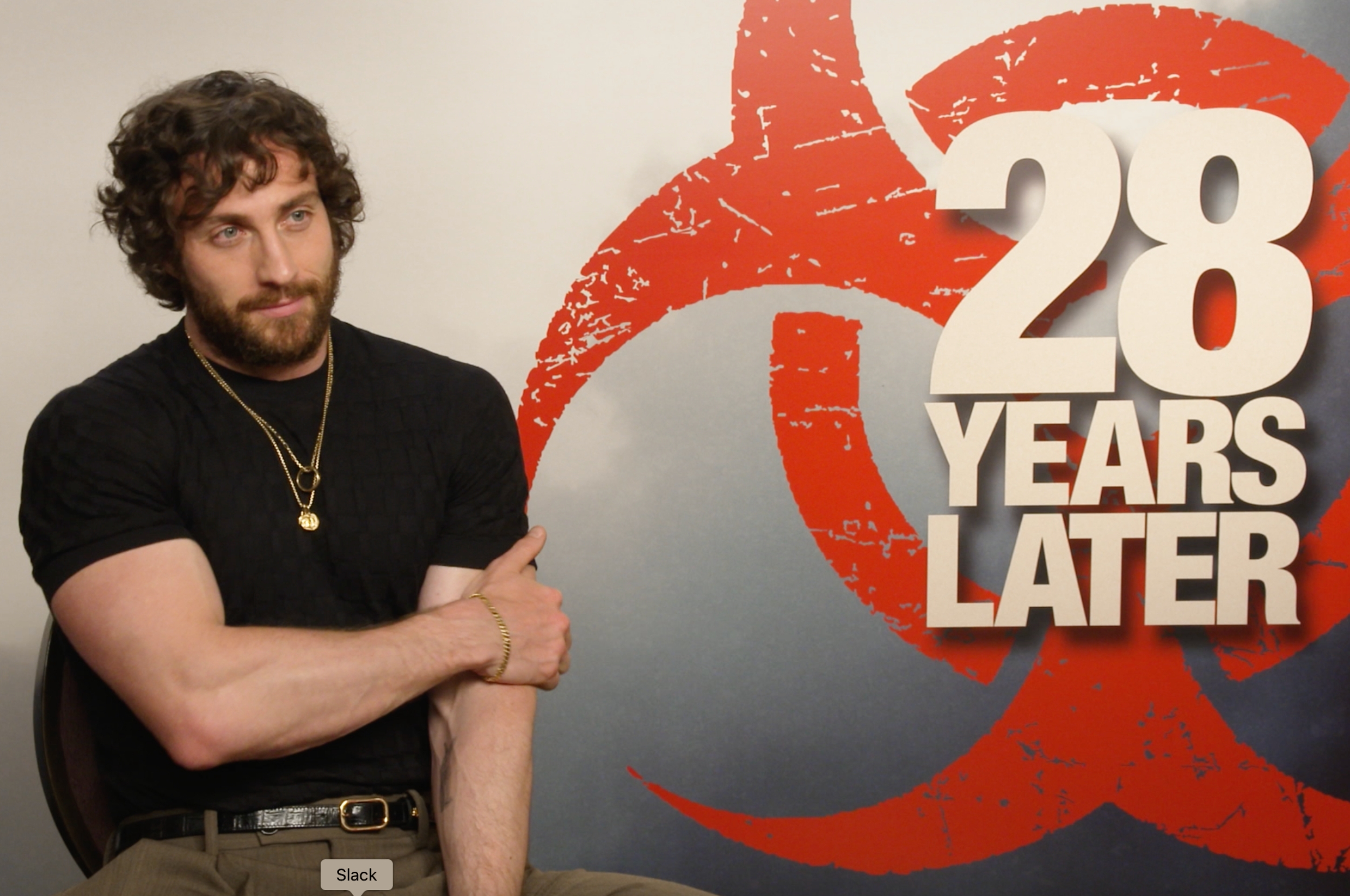 Aaron Taylor-Johnson Gets Candid About Fatherhood, Fear, And Fighting The  Infected In \, image size:2500x1660