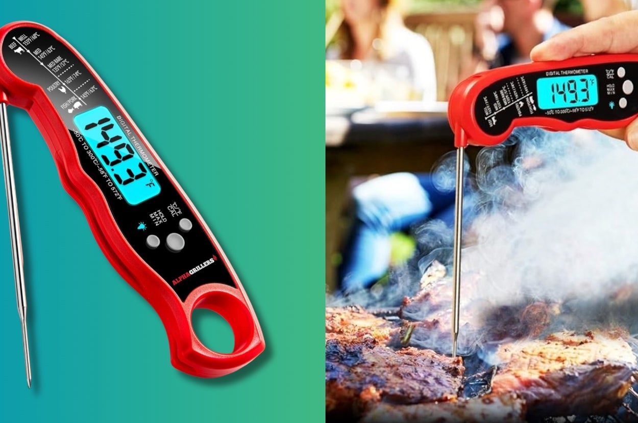 This $16 Chef-Recommended Meat Thermometer Is 'Perfect For Summer Grilling'
