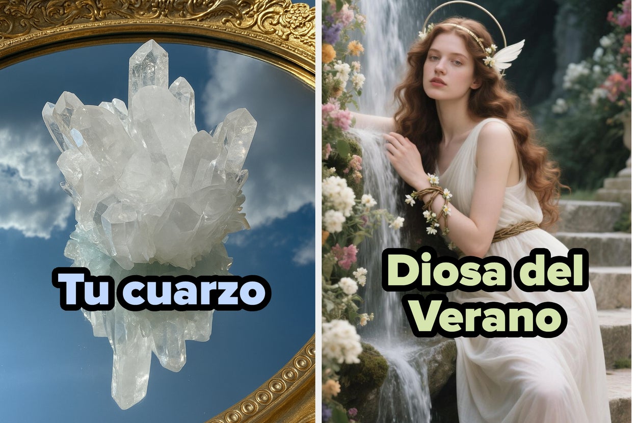 Elige un cuarzo por cada color del arcoiris y te diré de qué estación serías diosa