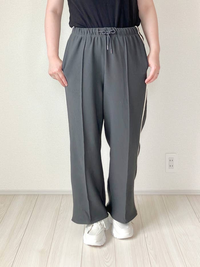 coca(コカ)の「ジョーゼットラインパンツ レディース」