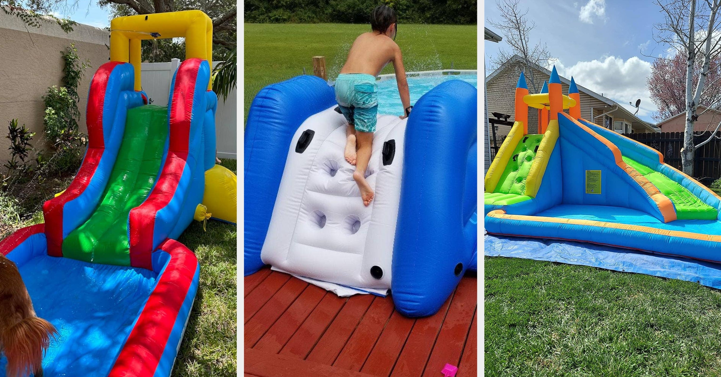 13 Inflatable Water Slides To Make Backyard Time Even More Fun