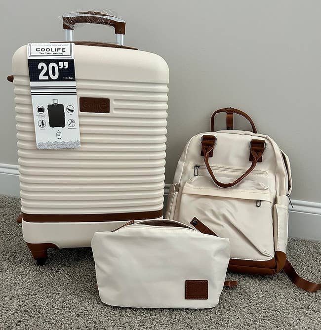 Luggage acceptable including a 20
