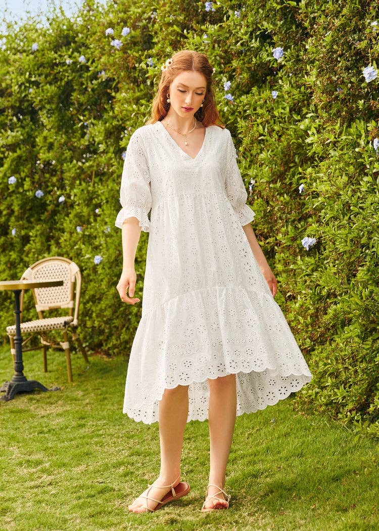 chinese dress ladies Vintage belted cocktail dress with buckle – Lavender Elephant main image 0
