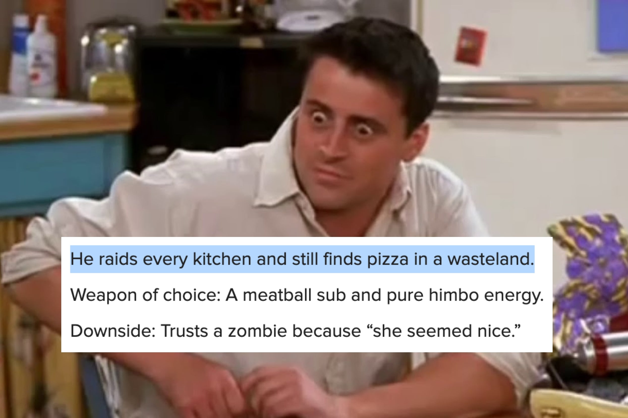 I Analyzed Which "Friends" Character Would Last The Longest In A Zombie Apocalypse