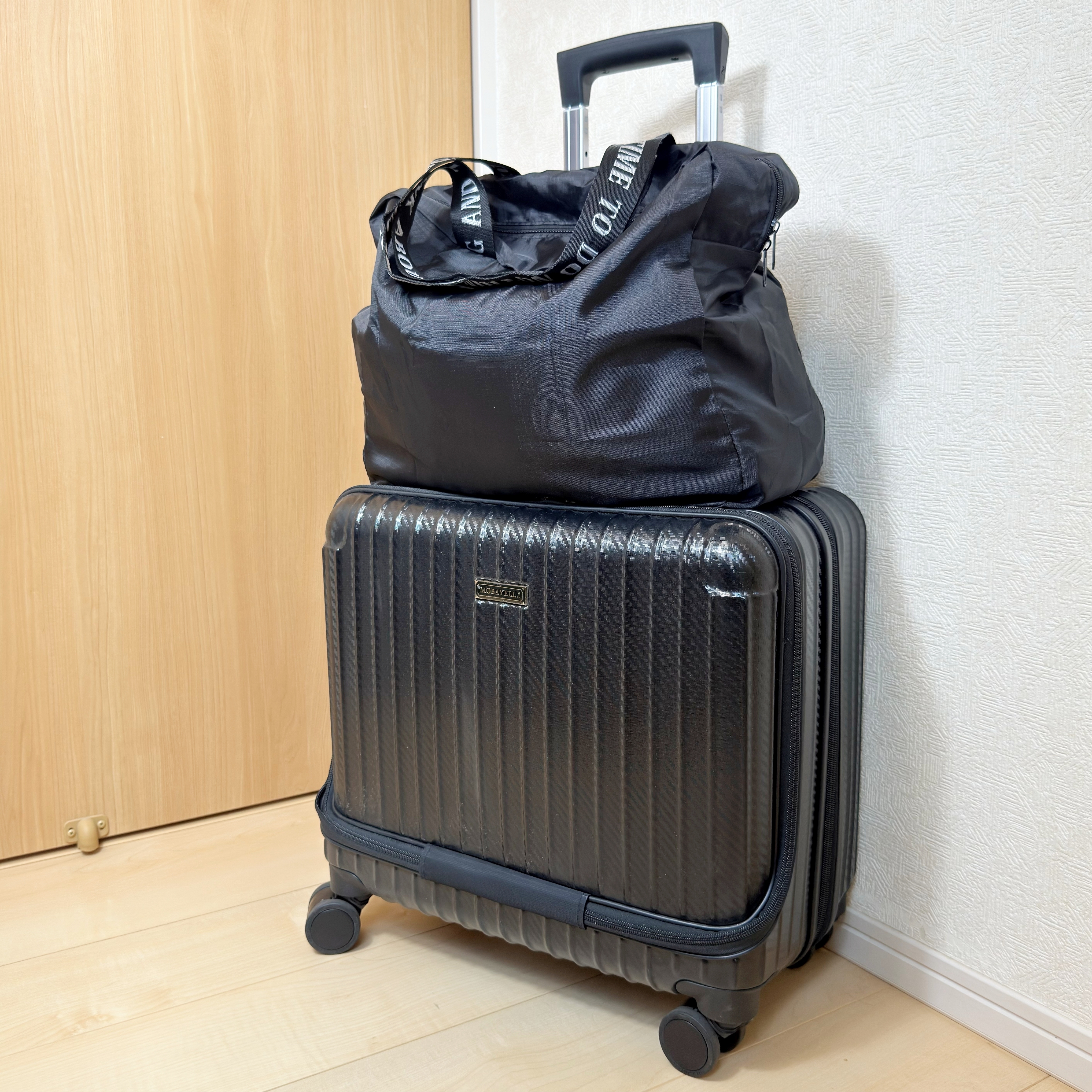 とても人気♥旅行かばん★24_529 キャンドゥで見つけた「550円バッグ」がコスパ最強すぎ…!1泊分